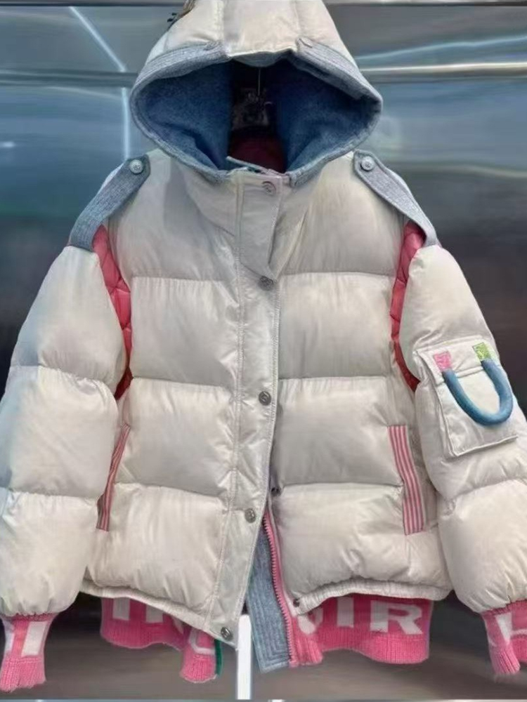 Women'S Fashion Parka - Women White Duck Down Coat 2025