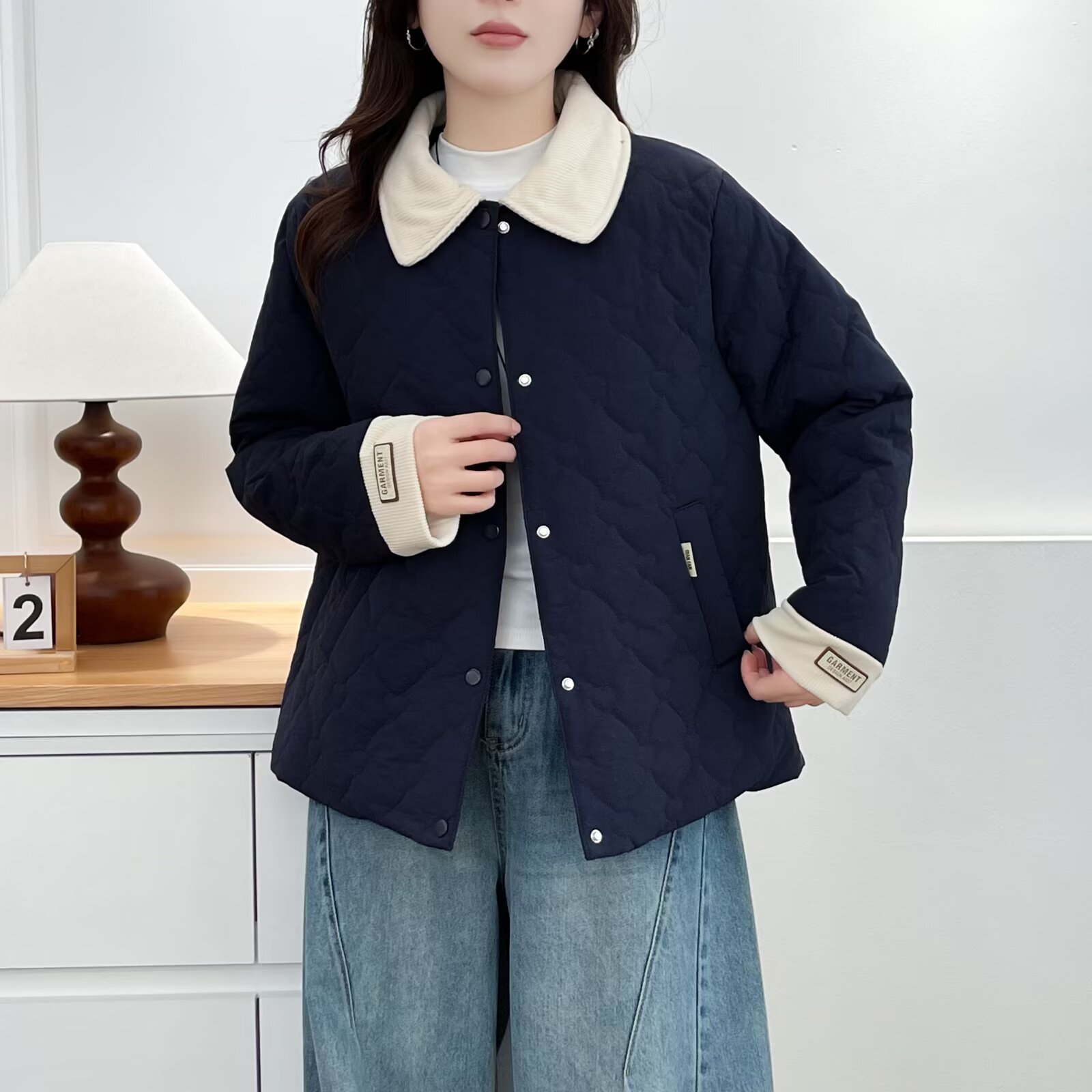 Women'S Fashion Parka - XXXXL Fashion Plus Size Woman Clothing
