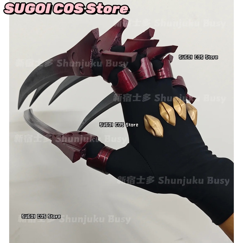 Women'S Fashion Gloves - abSS^GACHIAKUTA Jabber The Abyssal Warlord Cosplay