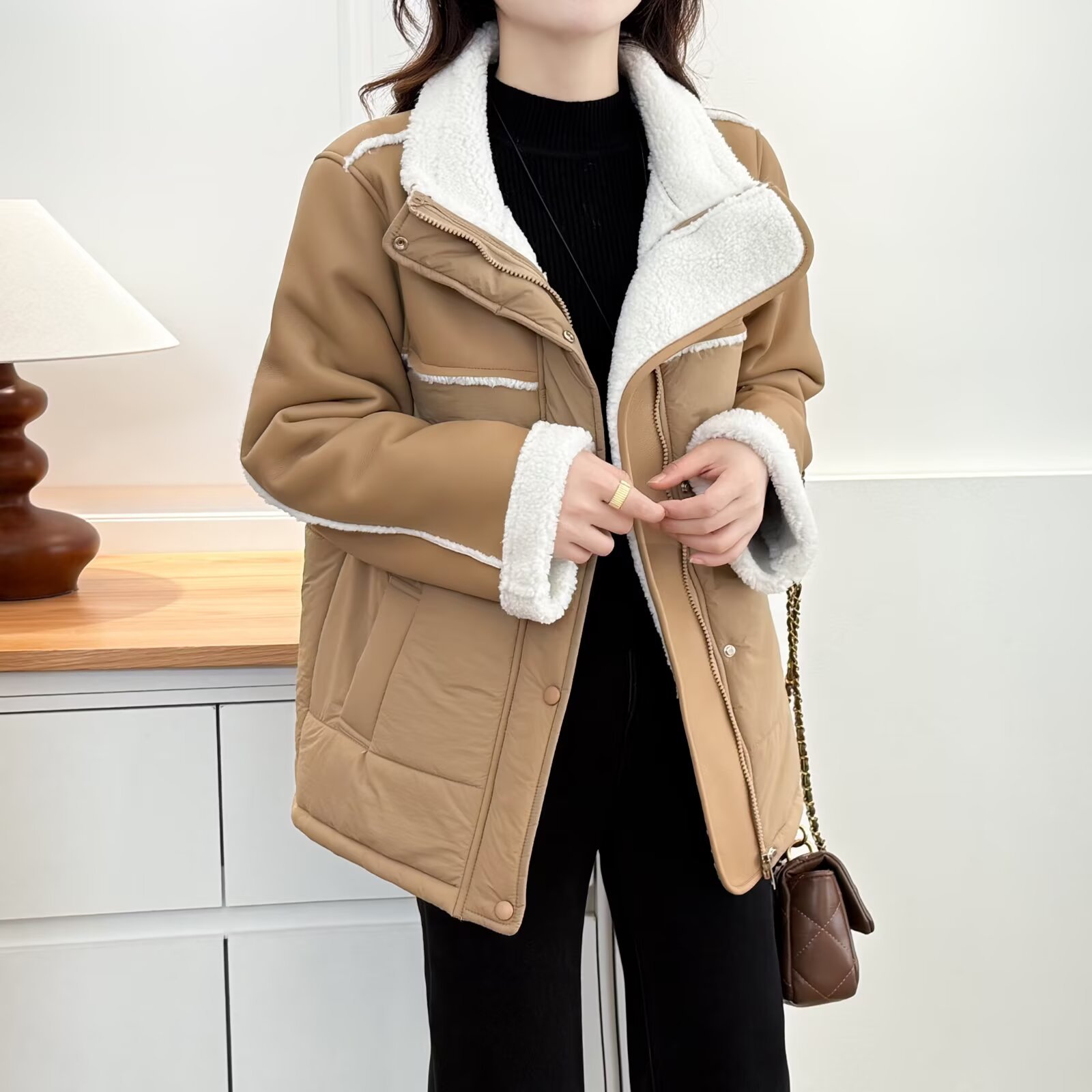 Women'S Fashion Parka - XXXXL Fashion Plus Size Women's Parkas