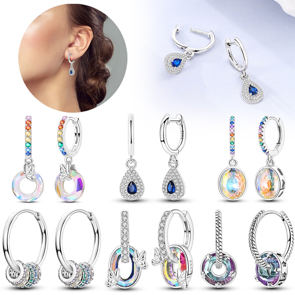 Silver Colors Sparkling Teardr - Women'S Fashion Website avis et prix