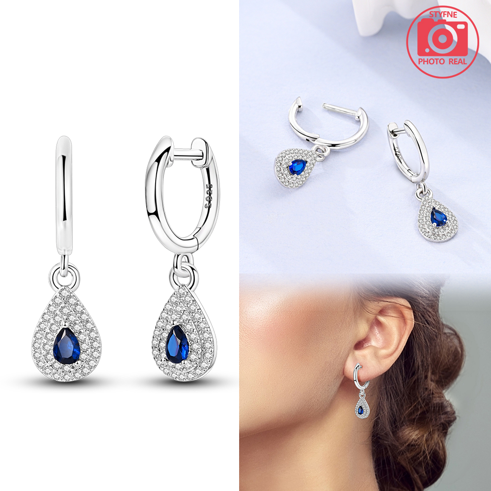 Silver Colors Sparkling Teardr - Women'S Fashion Website avis et prix