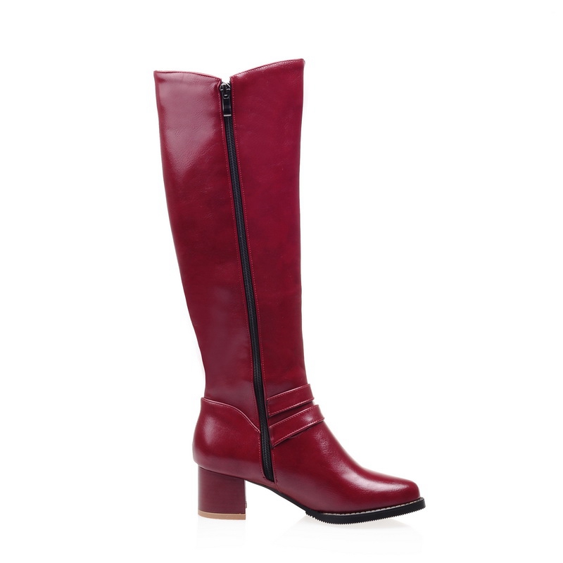 QPLYXCO 2018 fashion Super Sma - Women'S Fashion Knee High Boots avis et prix