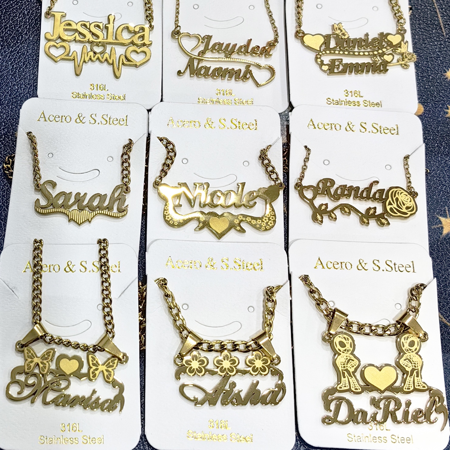 Sifisrri Custom Name Necklace  - Women'S Fashion Labels avis et prix