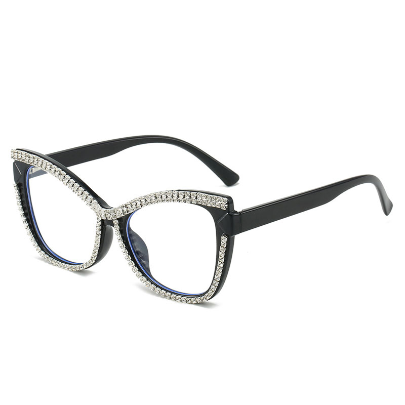 Bling Rhinestone Fashion Glass - Women'S Fashion Glasses Non Prescription avis et prix