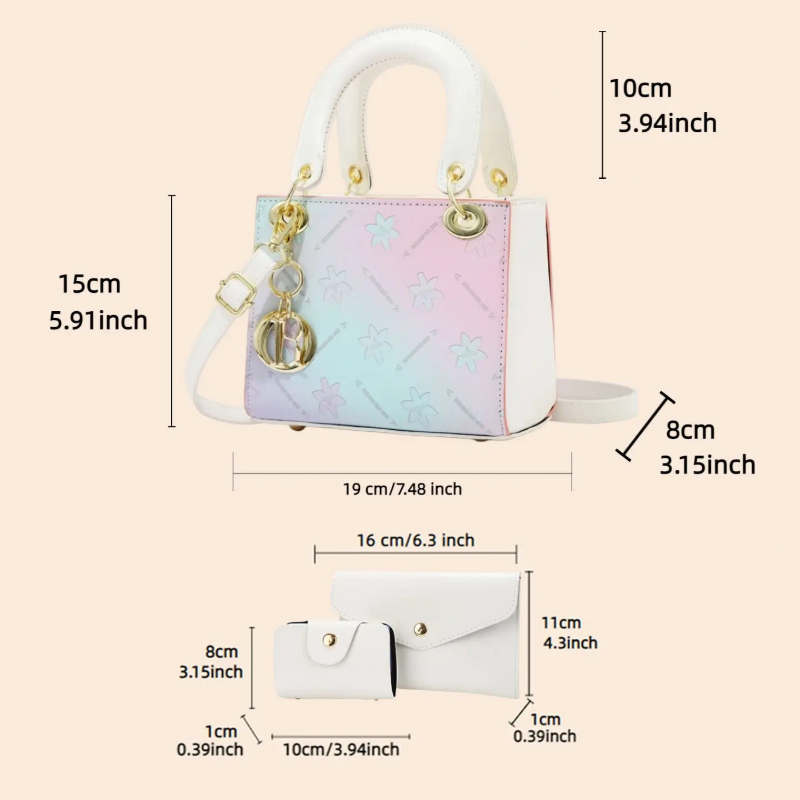 Gradient Printed Crossbody Sho - Crossbody Bag Women avis et prix
