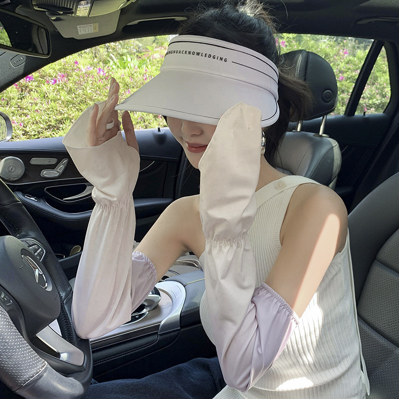 Driving Fingerless Sun Sleeves - Women'S Fashion Gloves avis et prix