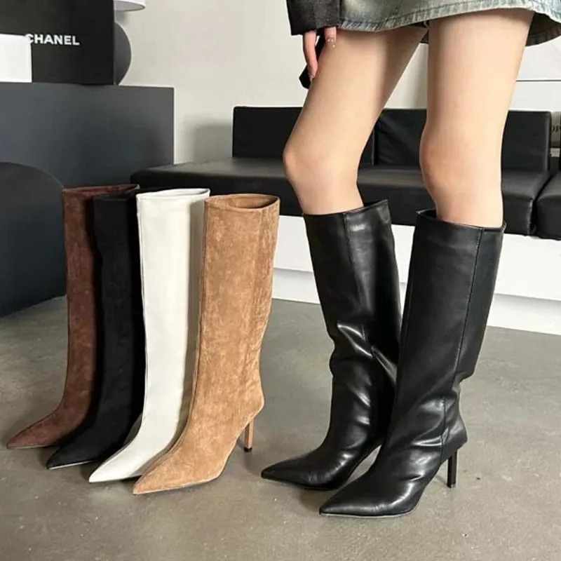 Luxury Women Long Boots Fashio - Women'S Fashion Knee High Boots avis et prix