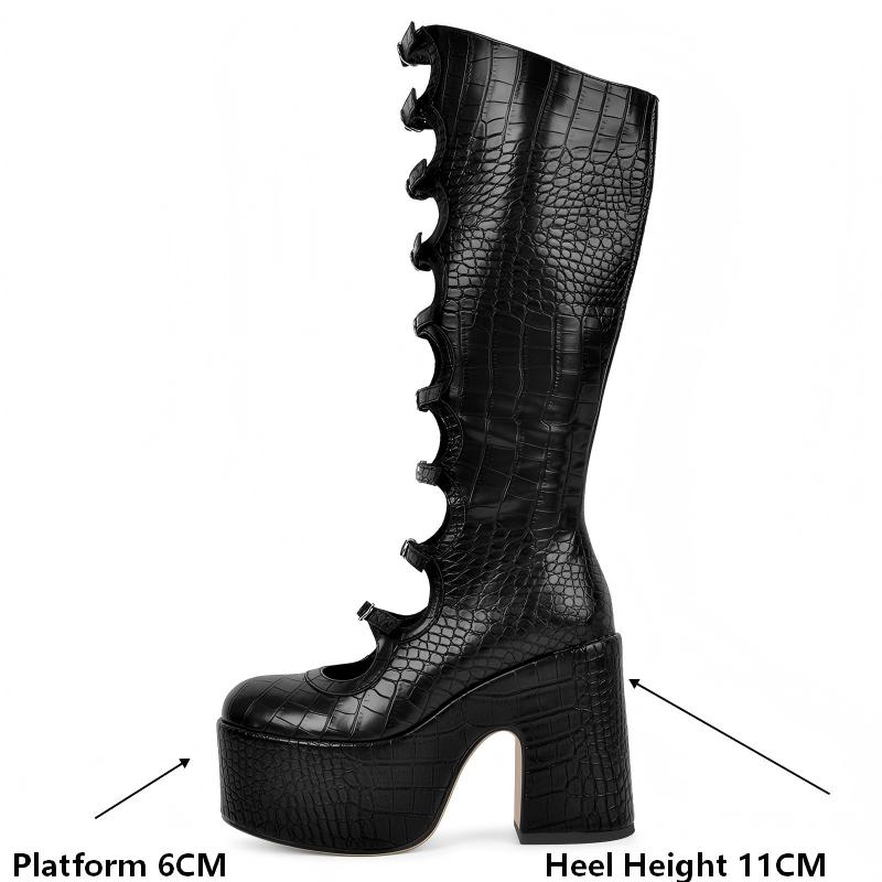 Onlymaker Women Round Toe Plat - Women'S Fashion Knee High Boots avis et prix