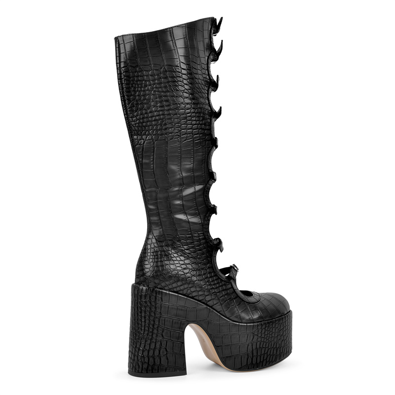 Onlymaker Women Round Toe Plat - Women'S Fashion Knee High Boots avis et prix