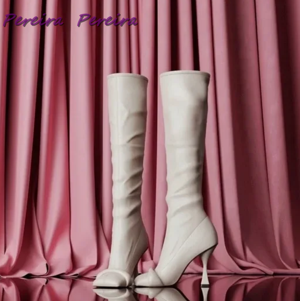 Solid Strange Style Knee-High  - Women'S Fashion Knee High Boots avis et prix