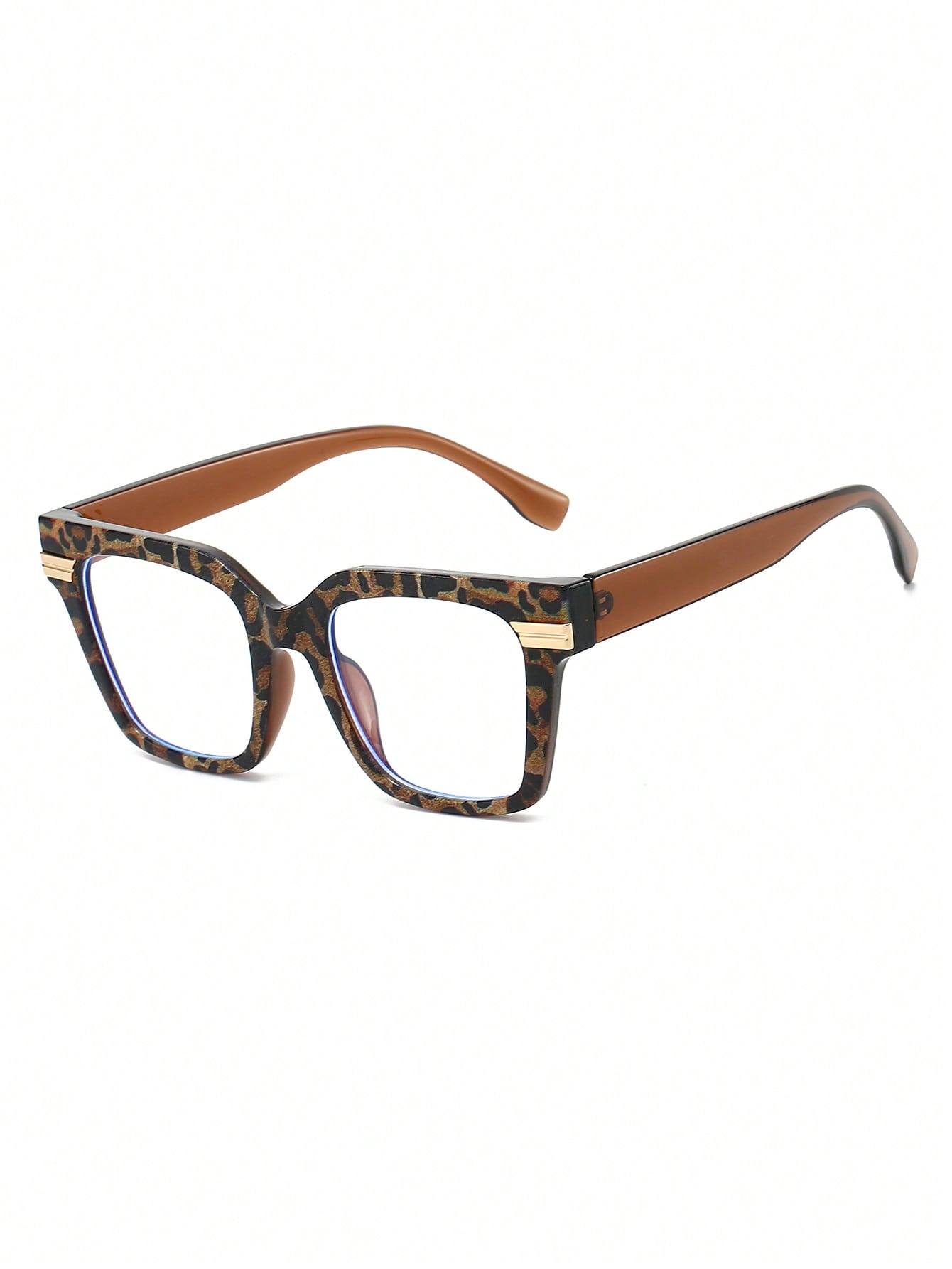 Women's Leopard Print Square P - Women'S Fashion Glasses Non Prescription avis et prix