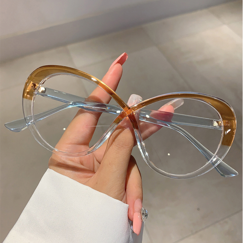 KAMMPT Oversized Oval Eyeglass - Women'S Fashion Glasses Non Prescription avis et prix