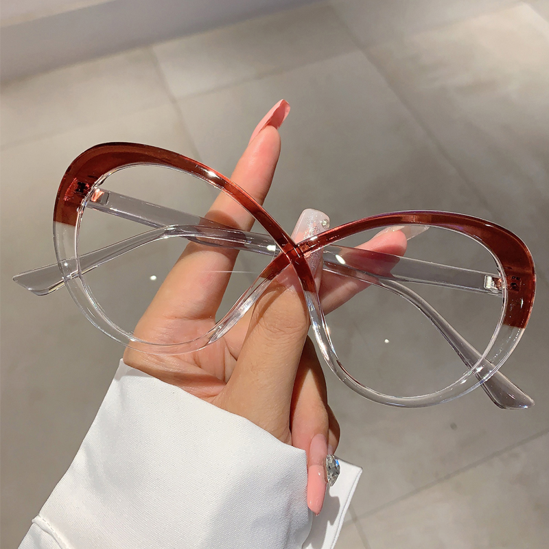 KAMMPT Oversized Oval Eyeglass - Women'S Fashion Glasses Non Prescription avis et prix