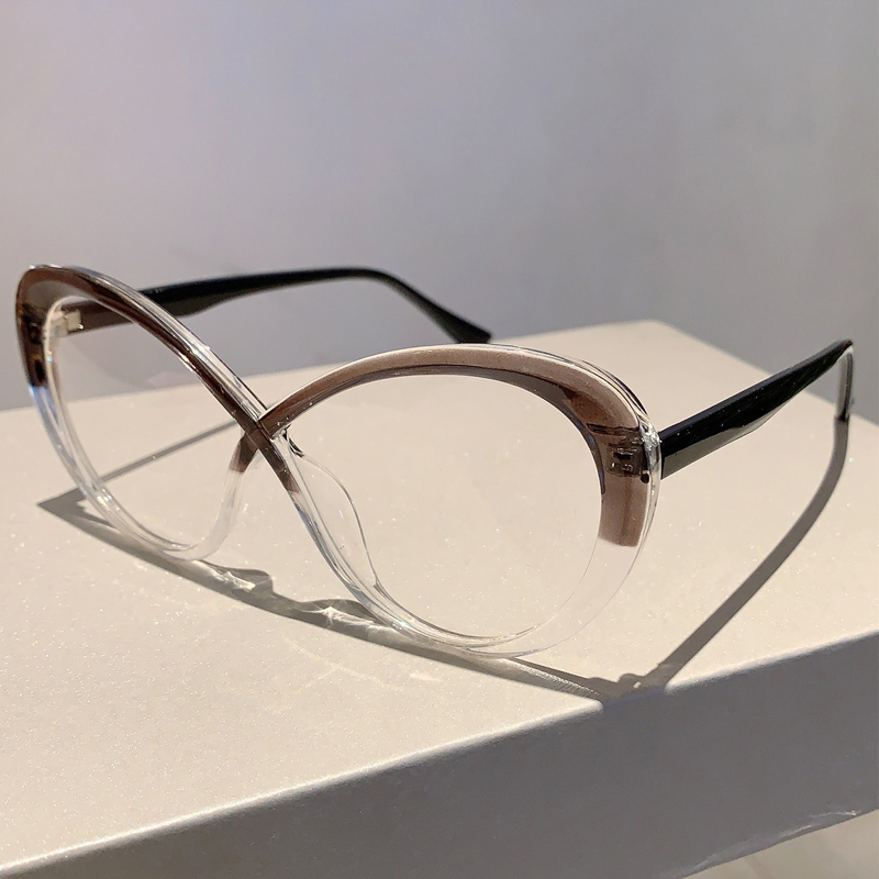 KAMMPT Oversized Oval Eyeglass - Women'S Fashion Glasses Non Prescription avis et prix