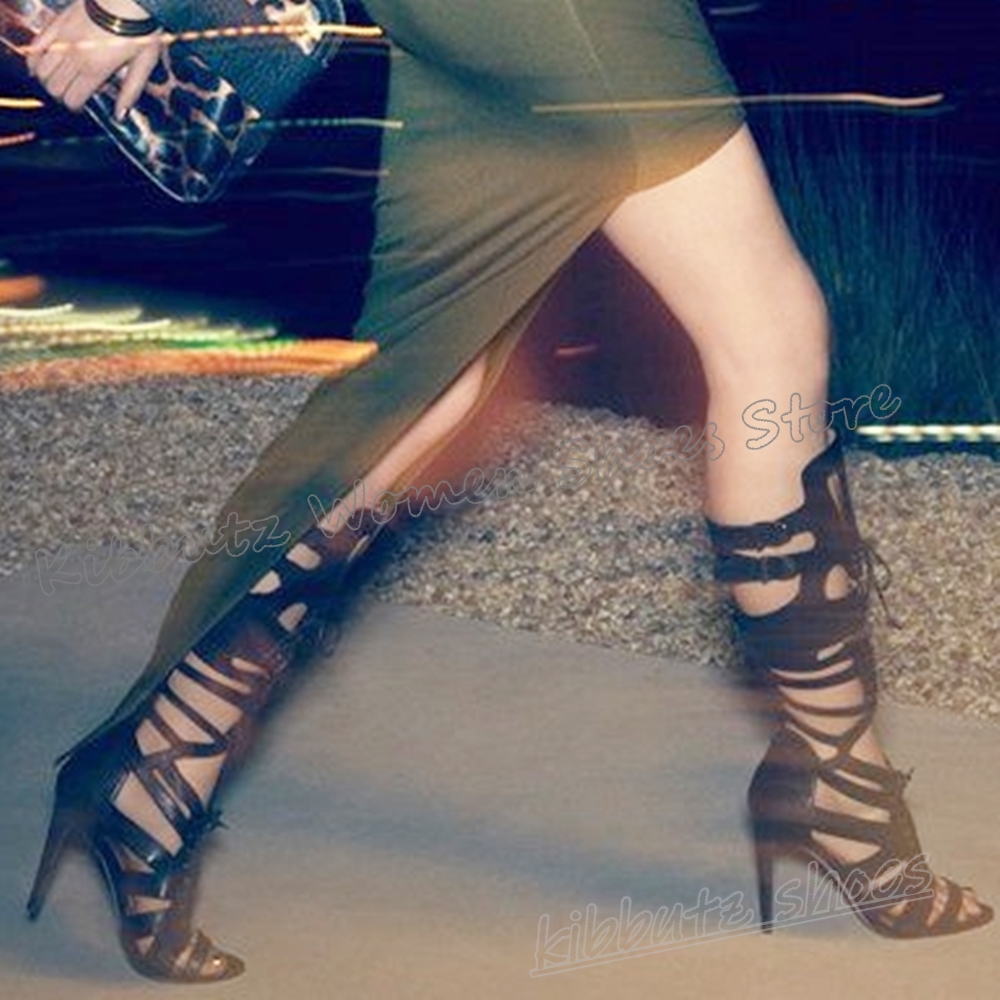 Sneaker Boot Knee High Lace-Up - Women'S Fashion Knee High Boots avis et prix