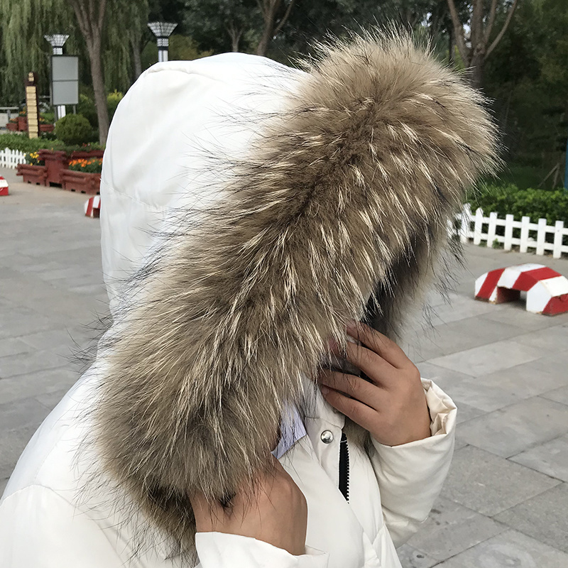 Real Fur Collar for Coat Parka - Women'S Fashion Parka avis et prix