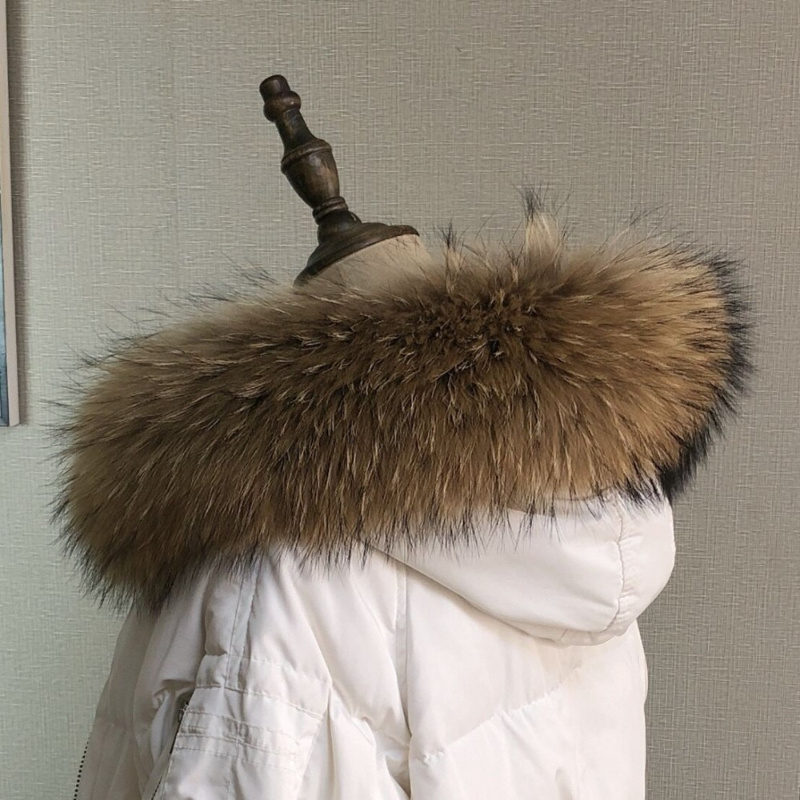 Real Fur Collar for Coat Parka - Women'S Fashion Parka avis et prix