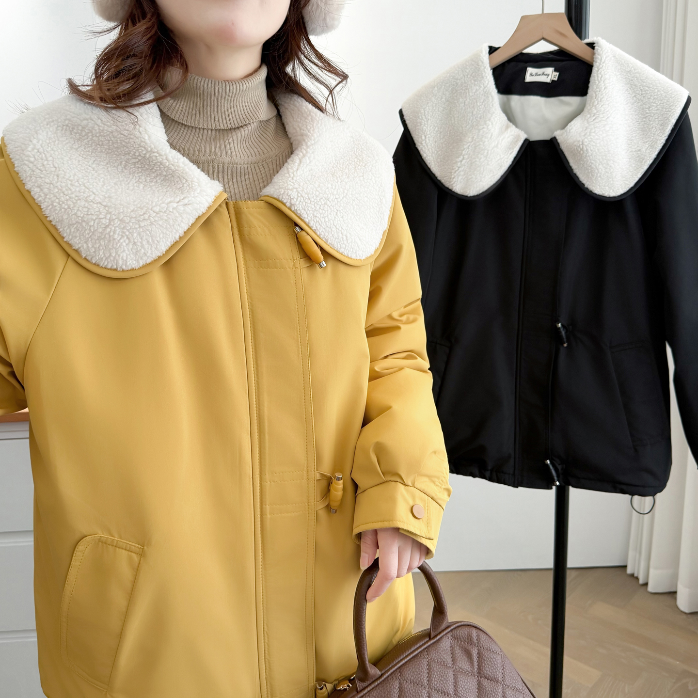 XXXXL Fashion Plus Size Women' - Women'S Fashion Parka avis et prix