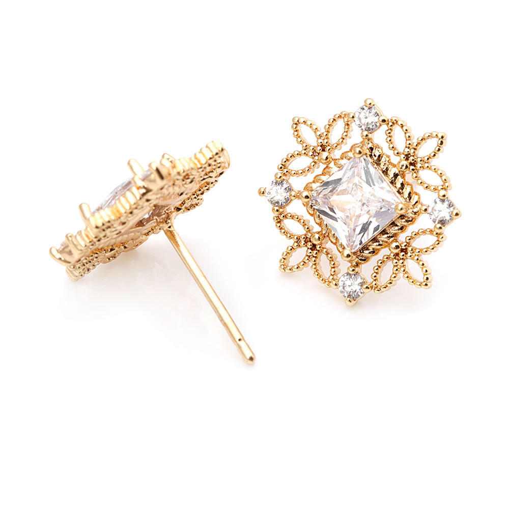 4PCS 18K Gold Color Brass Zirc - Women'S Fashion Website avis et prix