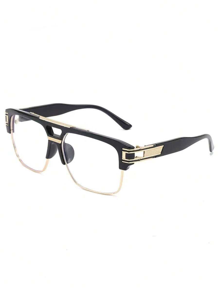 1pc Oversized Square Punk-Styl - Women'S Fashion Glasses Non Prescription avis et prix
