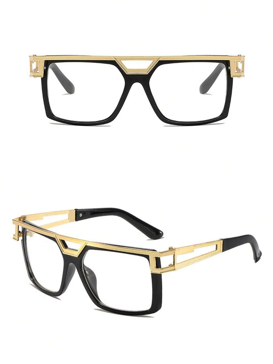 1pc Oversized Square Punk-Styl - Women'S Fashion Glasses Non Prescription avis et prix