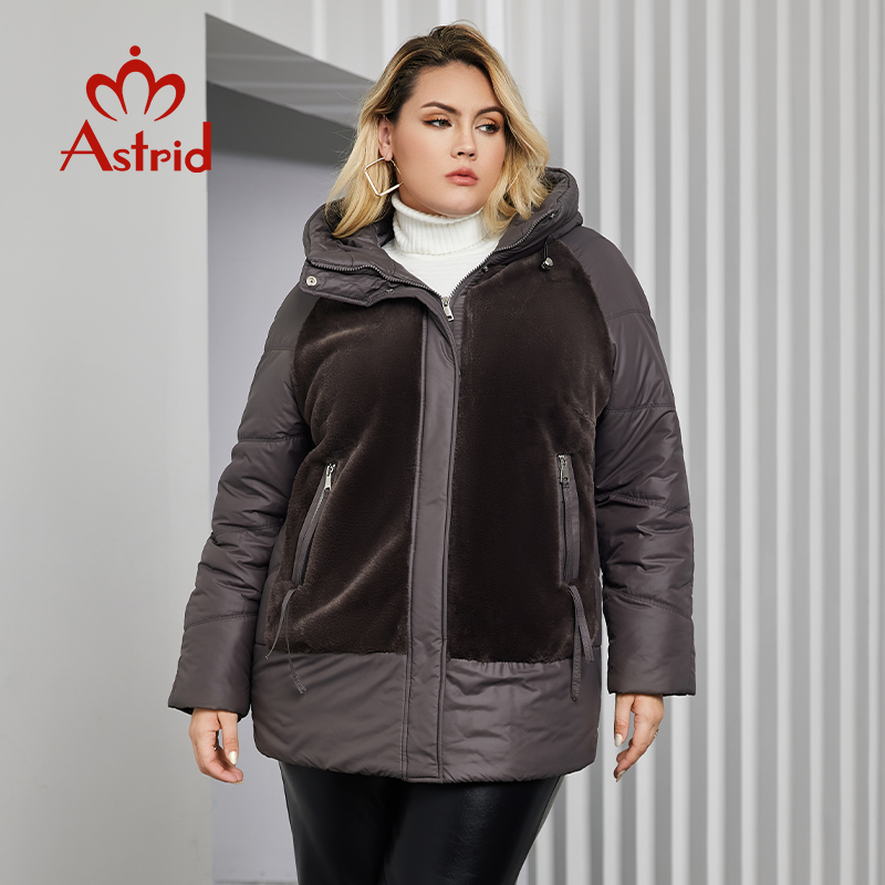 Astrid Plus Size Winter Jacket - Women'S Fashion Parka avis et prix