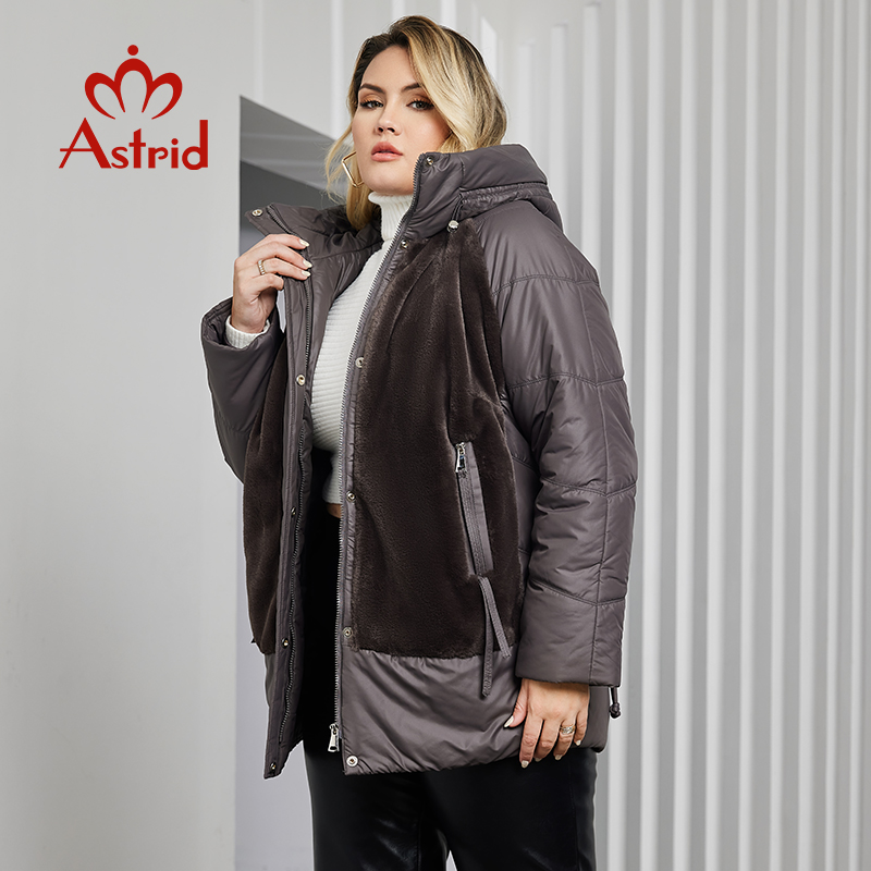 Astrid Plus Size Winter Jacket - Women'S Fashion Parka avis et prix