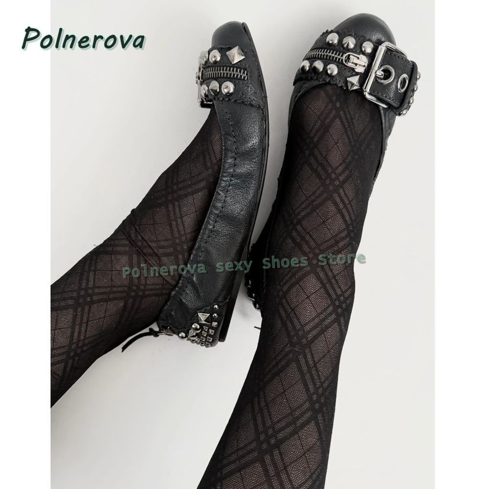 Rivet Belt Buckle Mary Jane Sh - Women'S Fashion For Summer 2026 avis et prix
