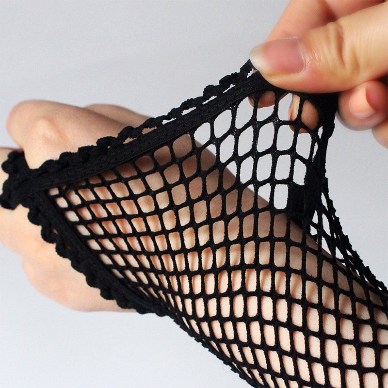 Black New Women Long Fishnet G - Women'S Fashion Gloves avis et prix