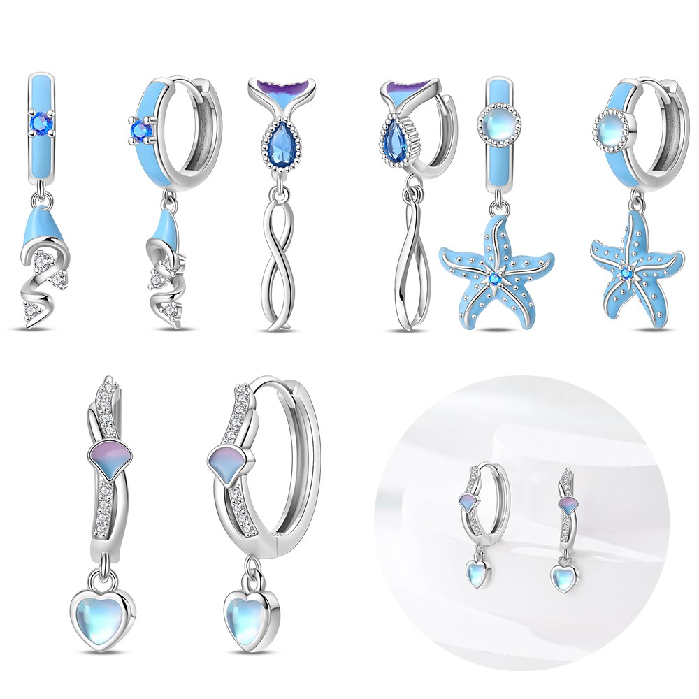 Silver Colors Blue Starfish Ea - Women'S Fashion Website avis et prix