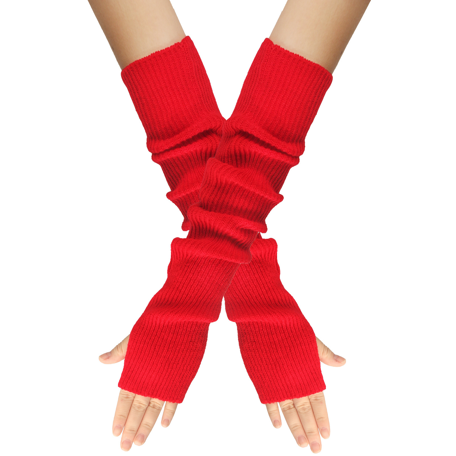 Autumn and Winter Knitted Glov - Women'S Fashion Gloves avis et prix