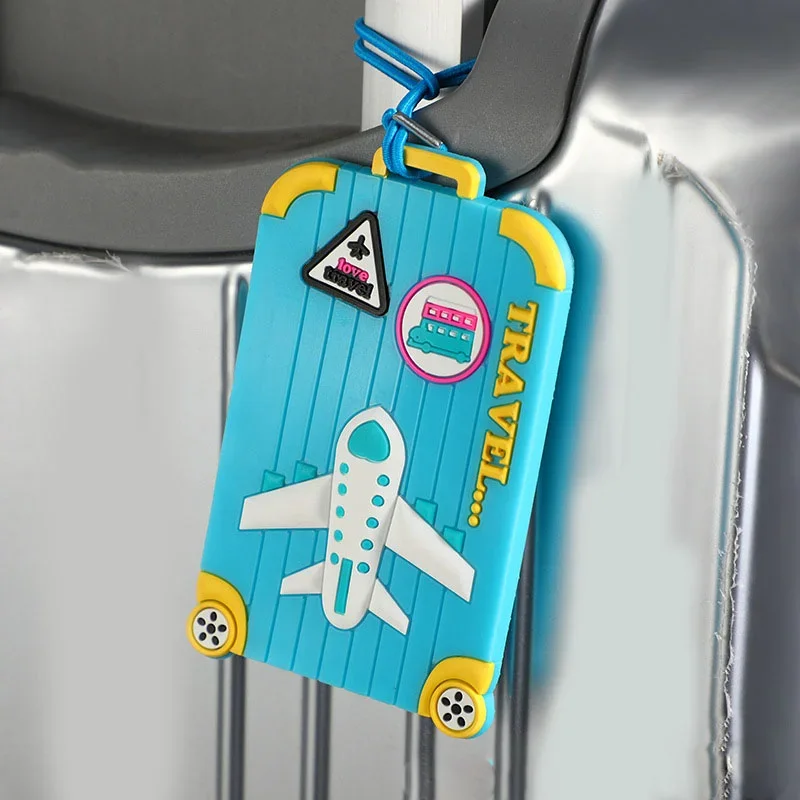 2024 PVC Cute Luggage Tags Tra - Women'S Fashion Labels avis et prix