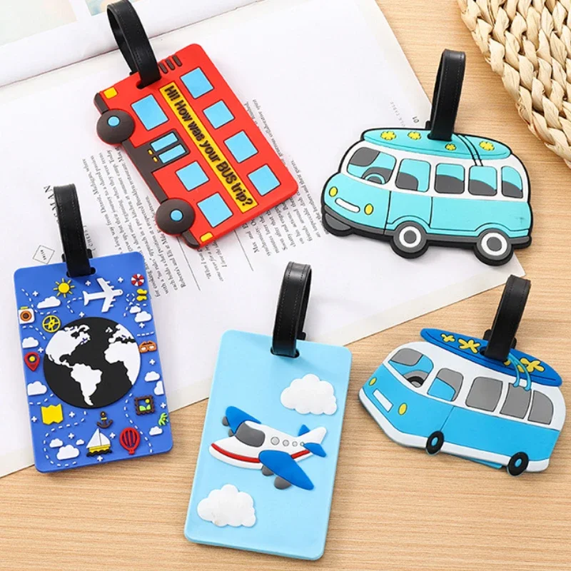 2024 PVC Cute Luggage Tags Tra - Women'S Fashion Labels avis et prix