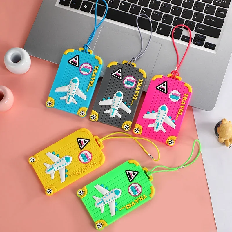 2024 PVC Cute Luggage Tags Tra - Women'S Fashion Labels avis et prix