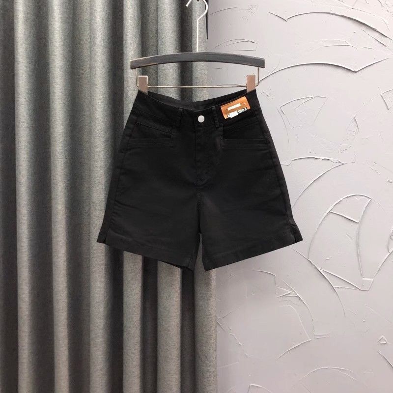 High waisted label denim short - Women'S Fashion Labels avis et prix