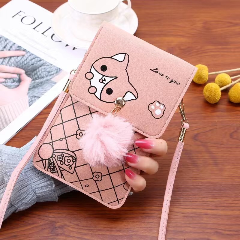 Cute Cartoon Pattern Touch-Scr - Crossbody Bag Women avis et prix