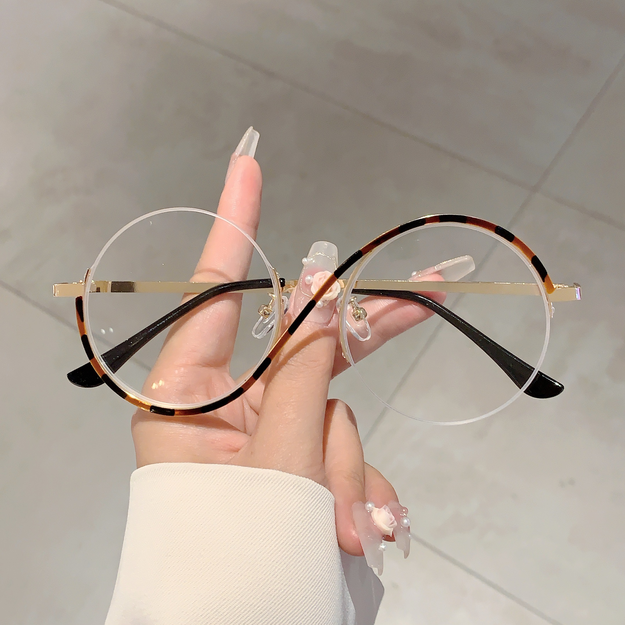 KAMMPT Vintage Round Glasses W - Women'S Fashion Glasses Non Prescription avis et prix
