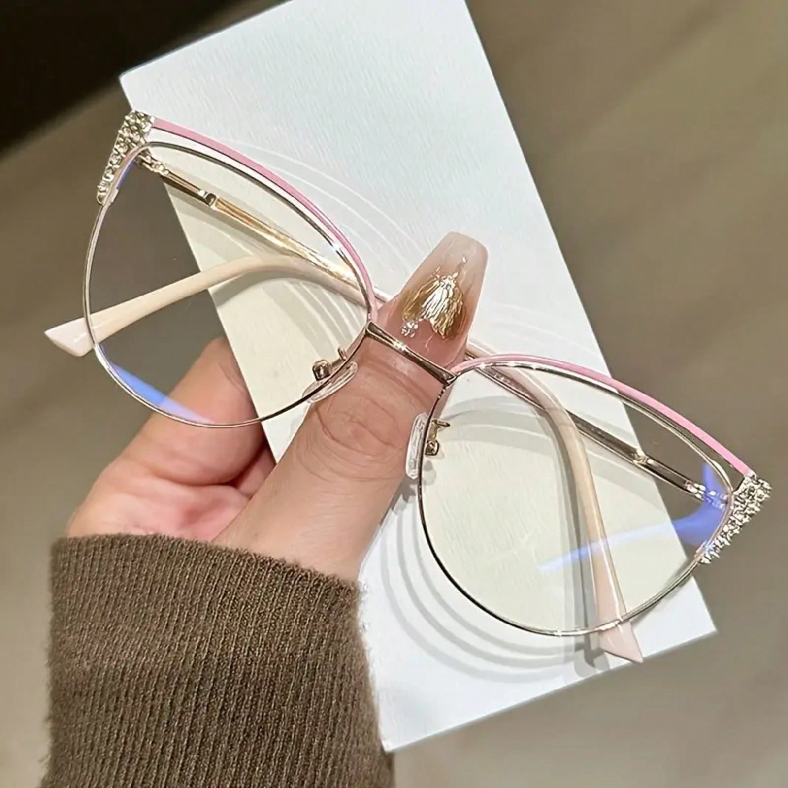 Blue Light Filter Glasses for  - Women'S Fashion Glasses Non Prescription avis et prix