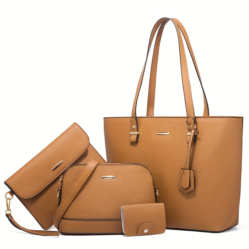 4pcs Fashion Women's Bag Sets  - Crossbody Bag Women avis et prix