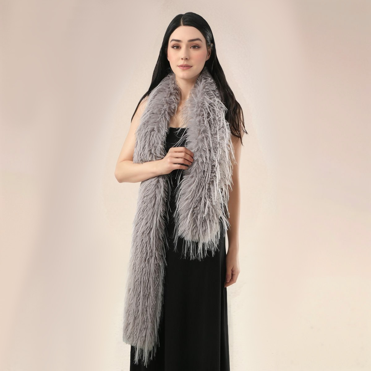 Women Faux Rabbit Fur Long Sca - Women'S Fashion Parka avis et prix