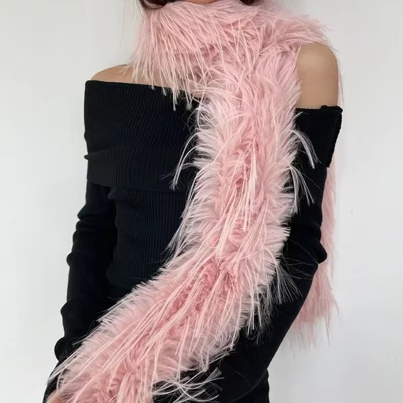 Women Faux Rabbit Fur Long Sca - Women'S Fashion Parka avis et prix