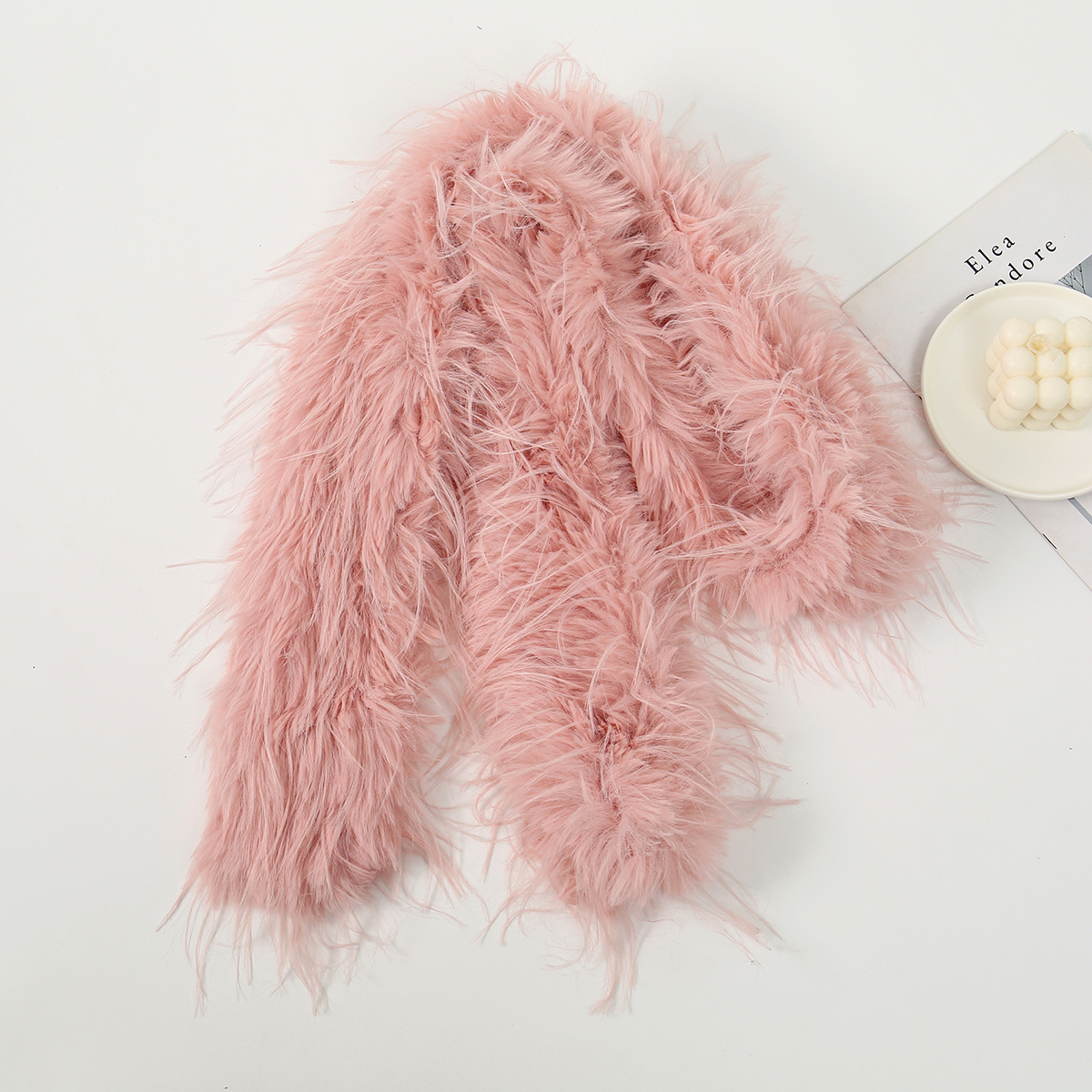 Women Faux Rabbit Fur Long Sca - Women'S Fashion Parka avis et prix